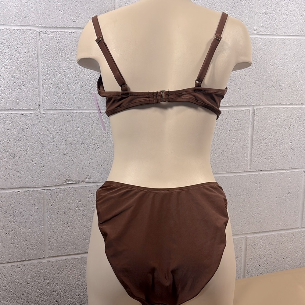 NWT Wild fable Brown Bikini Set - Picture 3 of 9